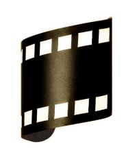 Meyda Green 65295 - 9" Wide Tinseltown Filmstrip Wall Sconce