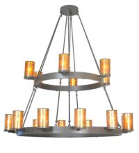 Meyda Green 81894 - 66"W Chappell 18 LT Two Tier Chandelier