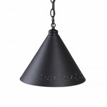 Avalanche Ranch Lighting A24210CH-97 - Canyon Pendant Medium - Possession Point - Black Iron Finish - Chain