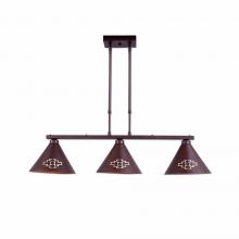 Avalanche Ranch Lighting A45284-27 - Canyon Island Billiard Light Small - Pueblo - Rustic Brown Finish