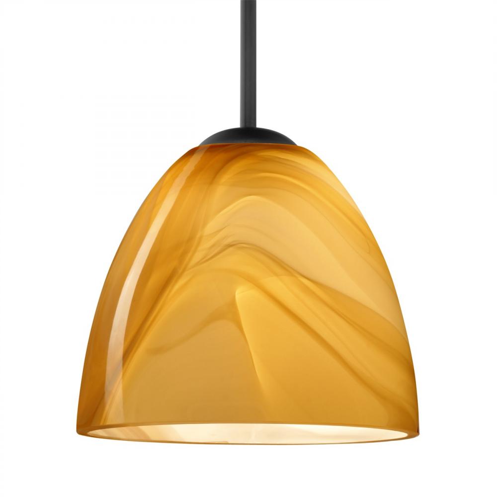 Besa Sasha LED Pendant 1Bt Honey Black 1x9W LED