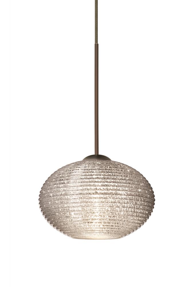 Besa Pendant Lasso Bronze Glitter 1x50W Halogen