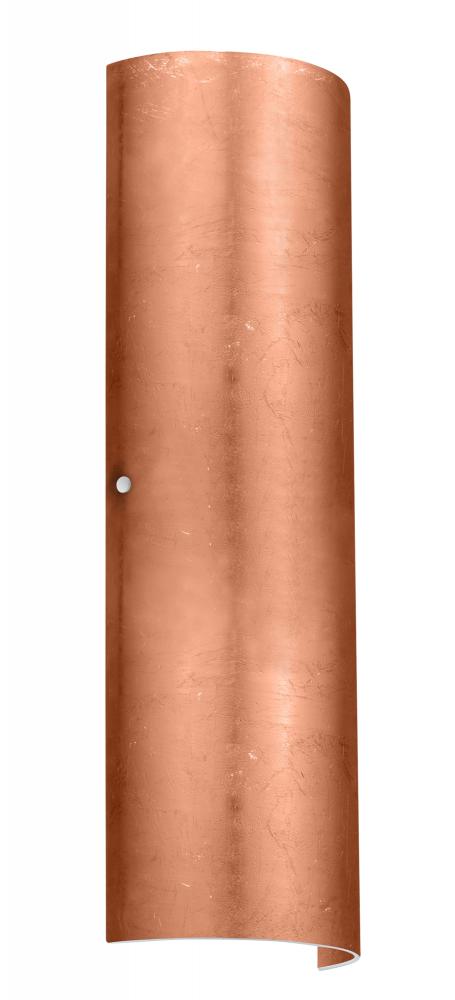 Besa Torre 22 LED Wall Copper Foil Polished Nickel 2x11W LED