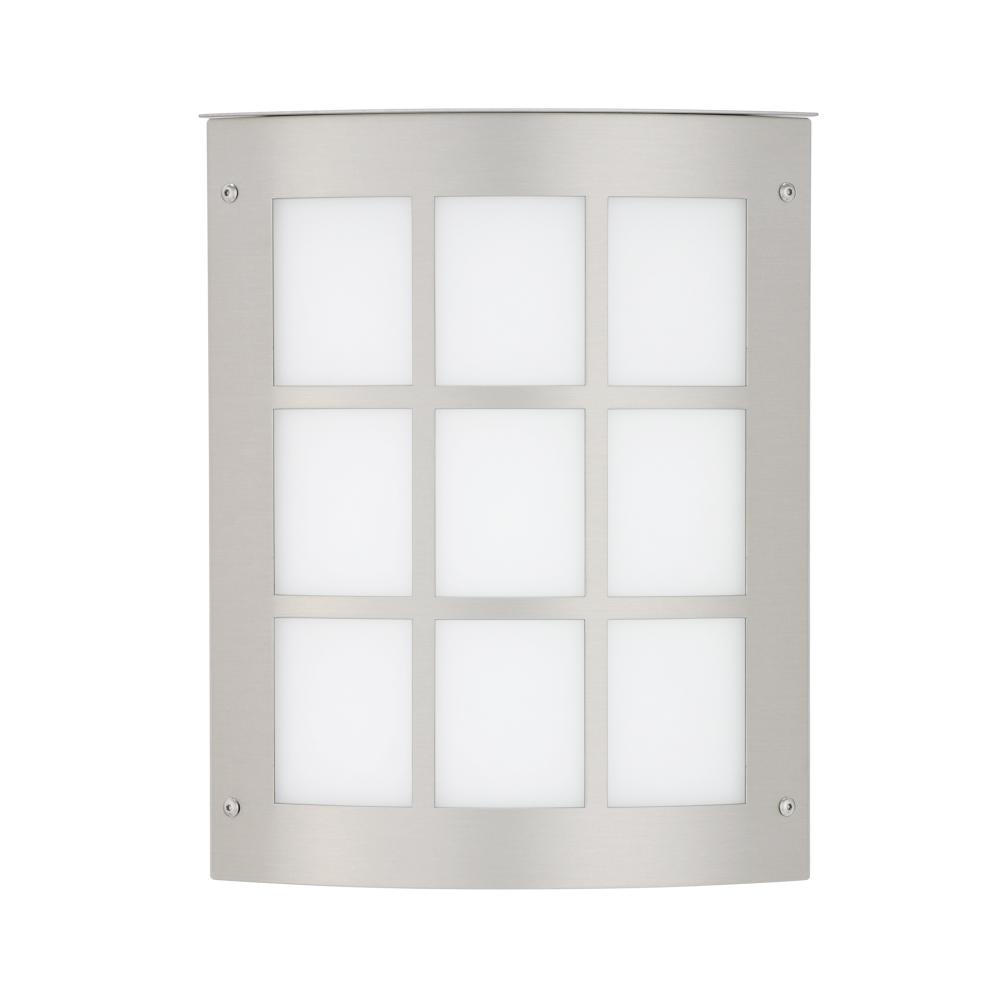 Besa Outdoor Moto 13 Grid Silver White Acrylic 2x5W LED