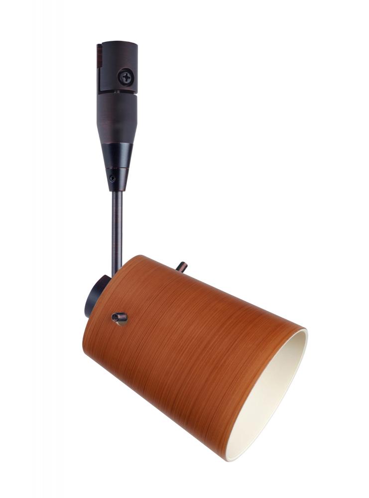 Besa Spotlight With 6&#34; Stem Tammi 3 Bronze Cherry 1x50W Halogen Mr16