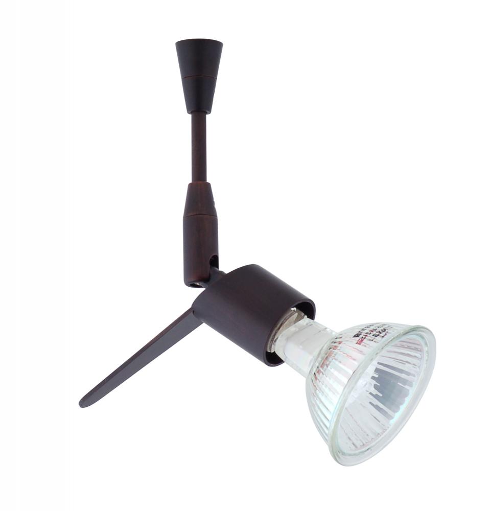 Besa Spotlight With 6&#34; Stem Tipster Bronze 1x50W Halogen Mr16