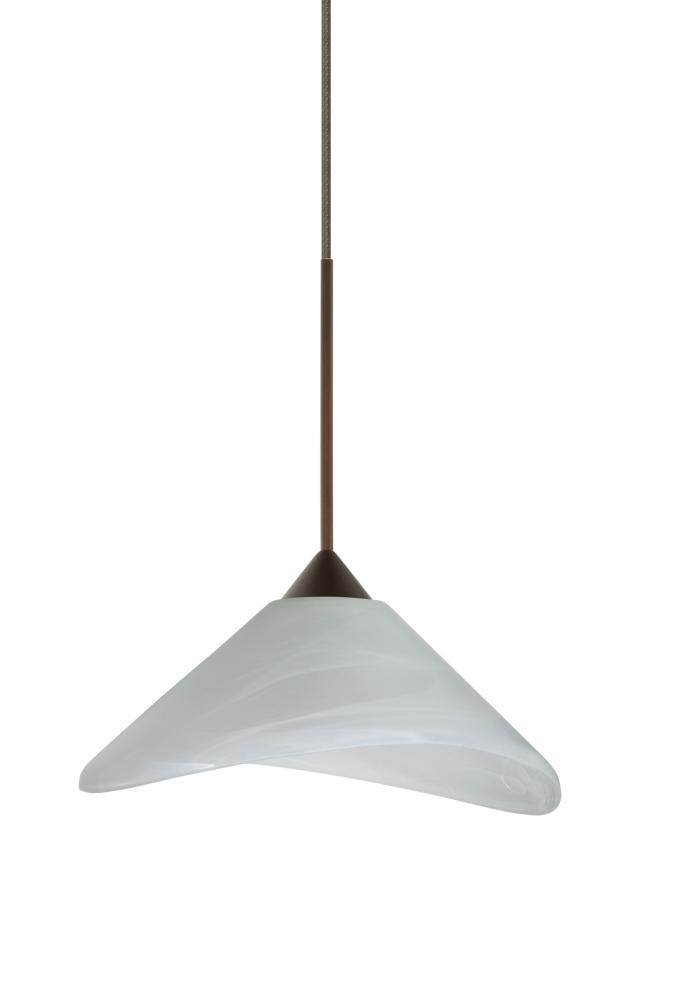 Besa Pendant For Multport Canopy Hoppi Bronze Marble 1x3W LED