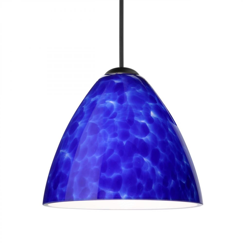 Besa Pendant Mia, Black Finish, Blue Cloud 1x50W MAX GY6.35 Base