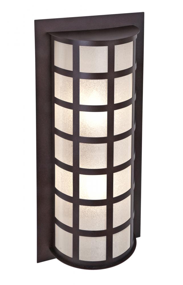 Besa Outdoor Scala 20 Bronze Glitter Glass 2x9W LED