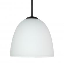 Besa Lighting 1BC-757207-MED-BK - Besa Sasha Pendant Black Opal Matte 1x50W MAX E26 Base