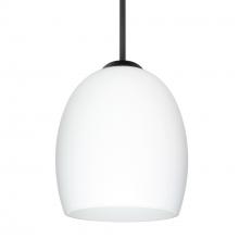 Besa Lighting 1JC-169707-BK - Besa Lucia Pendant Black Opal Matte 1x75W MAX E26 Base