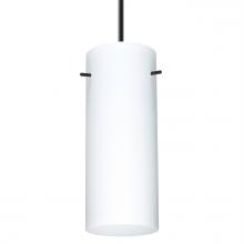 Besa Lighting 1JC-412307-BK - Besa Stilo 10 Pendant Black Opal Matte 1x100W MAX E26 Base