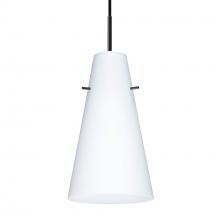 Besa Lighting 1JC-412407-BK - Besa Cierro Pendant Black Opal Matte 1x100W MAX E26 Base