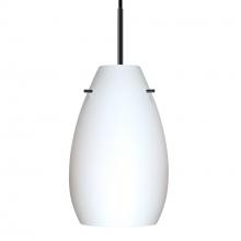 Besa Lighting 1JC-412607-BK - Besa Pera 9 Pendant Black Opal Matte 1x100W MAX E26 Base