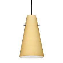 Besa Lighting 1JT-4124VM-BK - Besa Cierro Pendant Black Vanilla Matte 1x100W MAX E26 Base