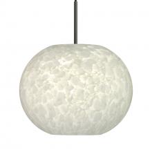 Besa Lighting 1JT-477619-BK - Besa Pendant Luna Black Carrera 1x100W MAX E26 Base