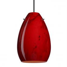 Besa Lighting 1XC-1713MA-BK - Besa Pendant Pera 6, Black Finish, Magma 1x50W MAX GY6.35 Base