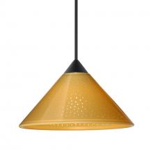 Besa Lighting 1XC-282490-BK - Besa Pendant Kona, Black Finish, Mango Starpoint 1x50W MAX GY6.35 Base