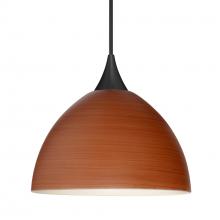 Besa Lighting 1XC-4679CH-BK - Besa Pendant Brella, Black Finish, Cherry 1x50W MAX GY6.35 Base