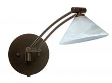 Besa Lighting 1WW-117652-BR - Besa Wall Kona Bronze Marble 1x50W Halogen Gy6.35