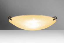 Besa Lighting 8419GD-MED-BR - Besa Ceiling Sonya 17 Bronze Gold Glitter 3x100W A19