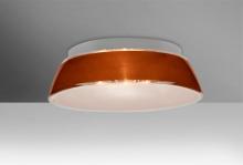 Besa Lighting 9663TNC - Besa, Pica 14 Ceiling, Tan Sand, 2x60W Medium base