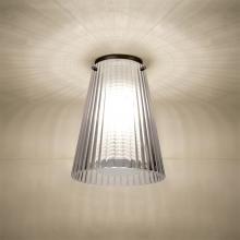 Besa Lighting DIONCLC-BR - Dion Ceiling, Clear Shade, Bronze Finish, 1x60W E26 Base