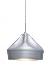 Besa Lighting J-LOTUS-SN - Besa Lotus Pendant For Multiport Canopy, Satin Nickel Finish, 1x60W Medium Base