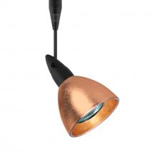 Besa Lighting RSP-1758CF-BK - Besa, Divi Spotlight, Copper Foil, Black Finish, 1x50W MAX GU5.3 Base