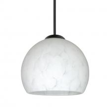 Besa Lighting RXP-565819-BK - Besa Pendant Palla 5, Black Finish, Carrera 1x50W MAX GY6.35 Base