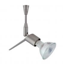 Besa Lighting SP-QF3-12-SN - Besa Spotlight With 12" Stem Tipster Satin Nickel 1x50W Halogen Mr16