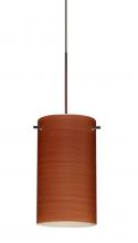 Besa Lighting X-4404CH-BR - Besa Stilo 7 Pendant for Multiport Canopy Bronze Cherry 1x50W Halogen