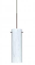 Besa Lighting X-493019-BR - Besa Copa Pendant for Multiport Canopy, Carrera, Bronze, 1x50W Halogen