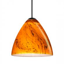 Besa Lighting XP-1779HB-BK - Besa Pendant Mia, Black Finish, Habanero 1x50W MAX GY6.35 Base