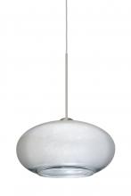 Besa Lighting XP-2492SF-SN - Besa Pendant Brio 7 Satin Nickel Silver Foil 1x35W Halogen