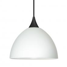 Besa Lighting XP-467907-BK - Besa Pendant Brella, Black Finish, White 1x50W MAX GY6.35 Base