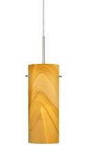 Besa Lighting 1JT-4123HN-SN - Besa Stilo 10 Pendant Satin Nickel Honey 1x100W A19