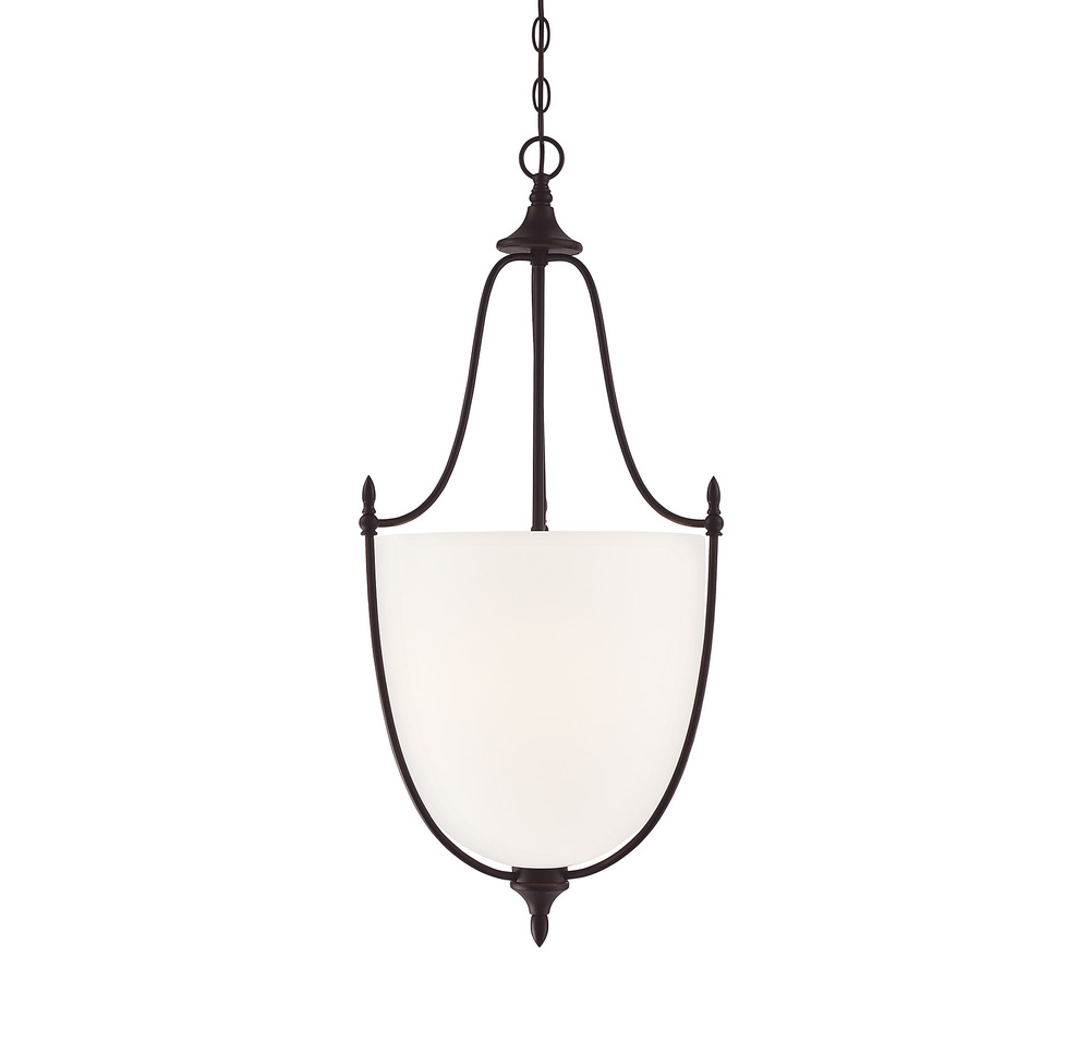 Herndon 3-Light Pendant in English Bronze