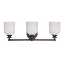 Savoy House 8-6836-3-13 - Melrose 3-Light Bathroom Vanity Light in English Bronze