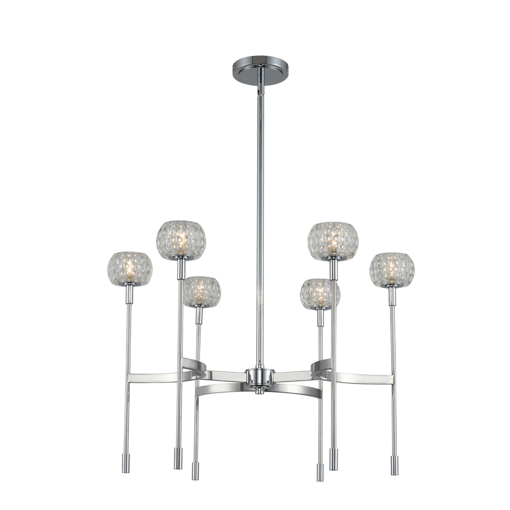 Mae 6 Light Chandelier