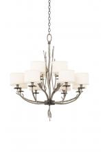 Kalco 501052BJT - Denali 12 Light Chandelier