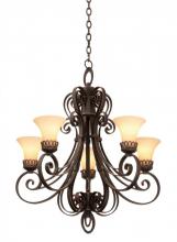 Kalco 5198AC/1356 - Mirabelle 5 Light Chandelier