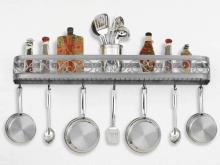 Hi-Lite MFG Co. H-13-46Y-B-BR47 W/CI - POT RACK COLLECTION