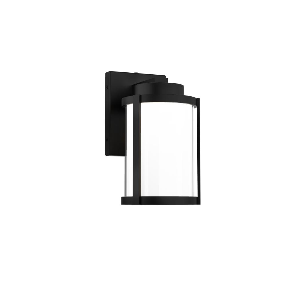 Lantern 10&#34; LED WALL SCONCE 5CCT BK