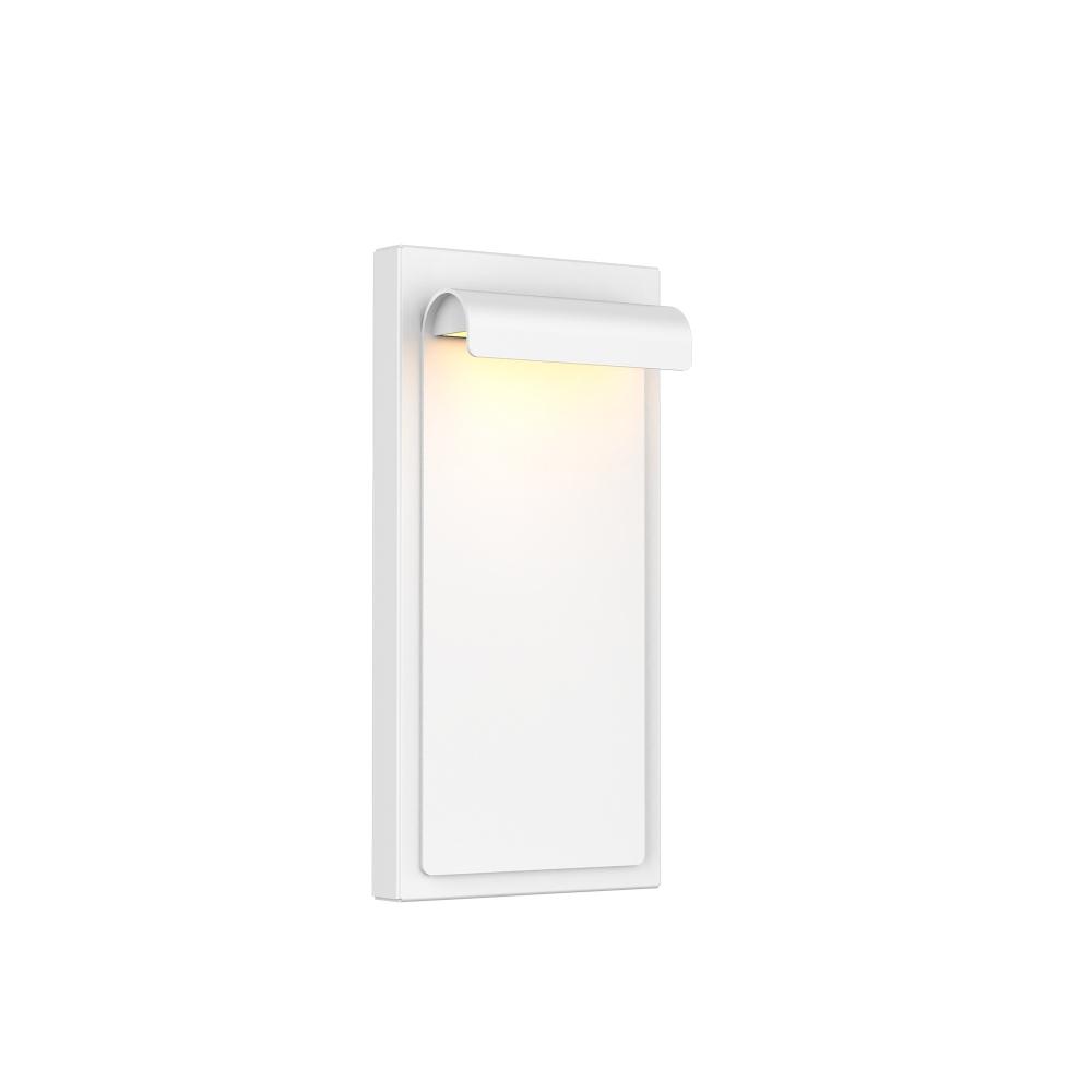 Cap 12&#34; LED WALL SCONCE 5CCT WT