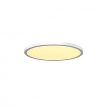 WAC US FM-252124-CS-WT - Round 24" Flush Mount 5CCT