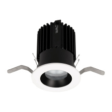WAC US R2RD1T-WTWA-BKWT - Volta 2" Round Shallow Regressed Downlight Trim