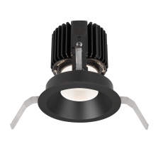 WAC US R4RD1T-NTWA-BK - Volta 4.5" Round Shallow Regressed Trim with LED Light Engine