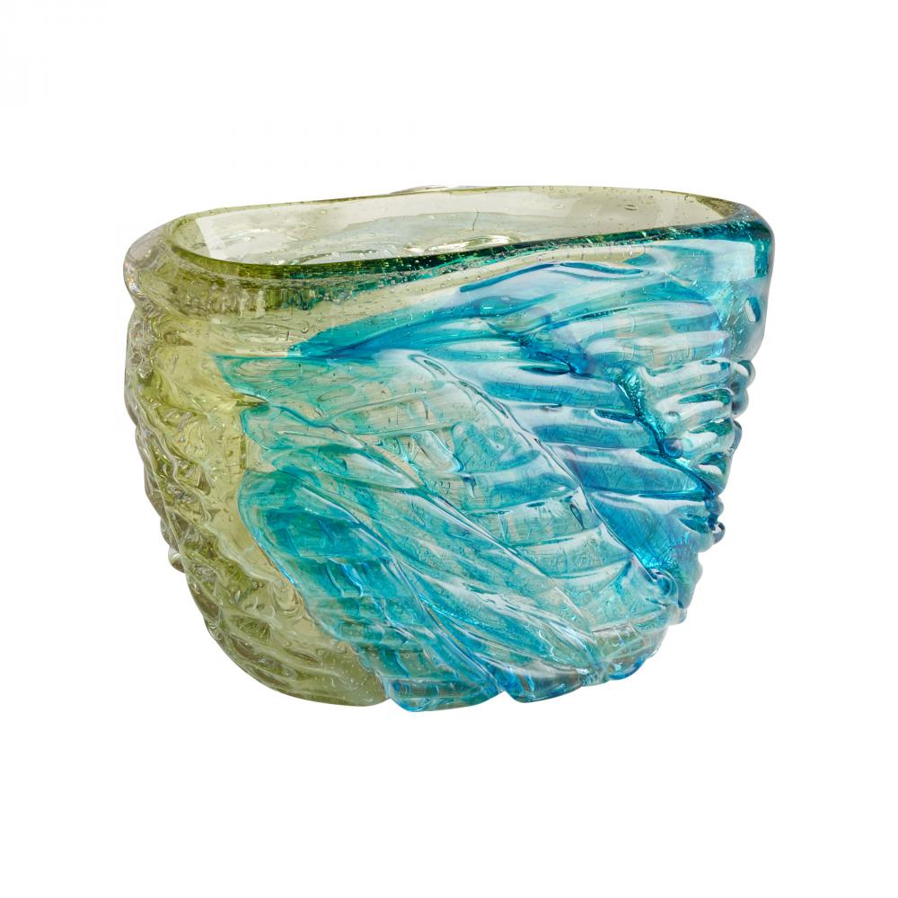 Oceanus Oval Bowl|Blue Gn