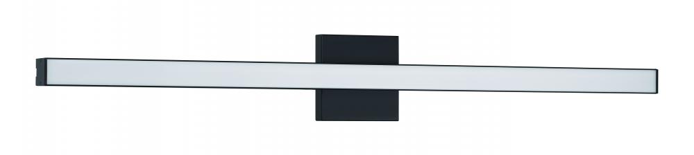 Trim 1 Light 36&#34; LED Vanity in Flat Black